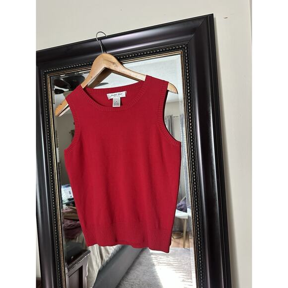 Judith Hart Tops - JUDITH HART COLLECTION Silk Blend Sleeveless Mock Neck Sweater Black Size Medium